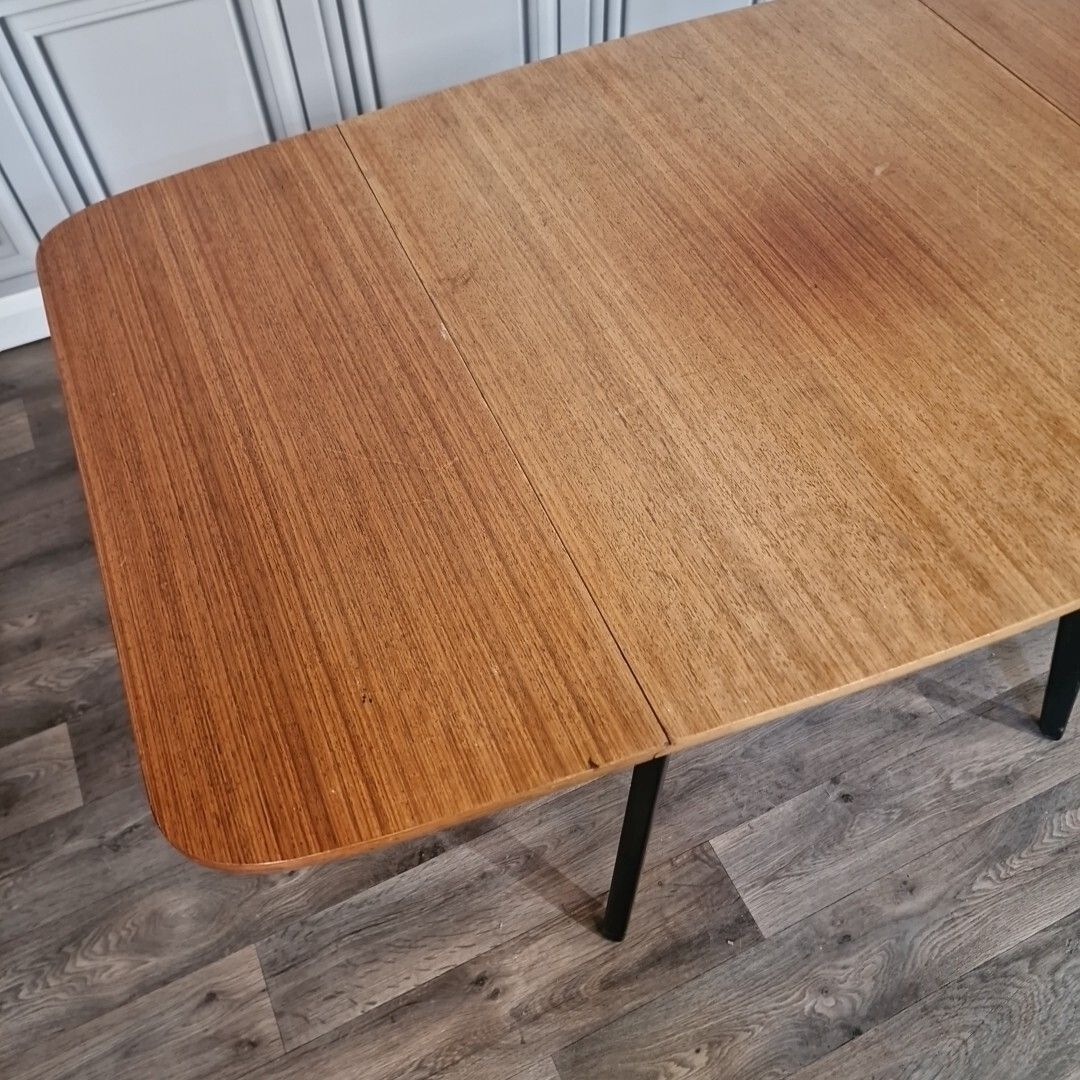 Vintage Table & Chairs G Plan Tola & Black Drop Leaf Dining Retro Mid Century photo buy