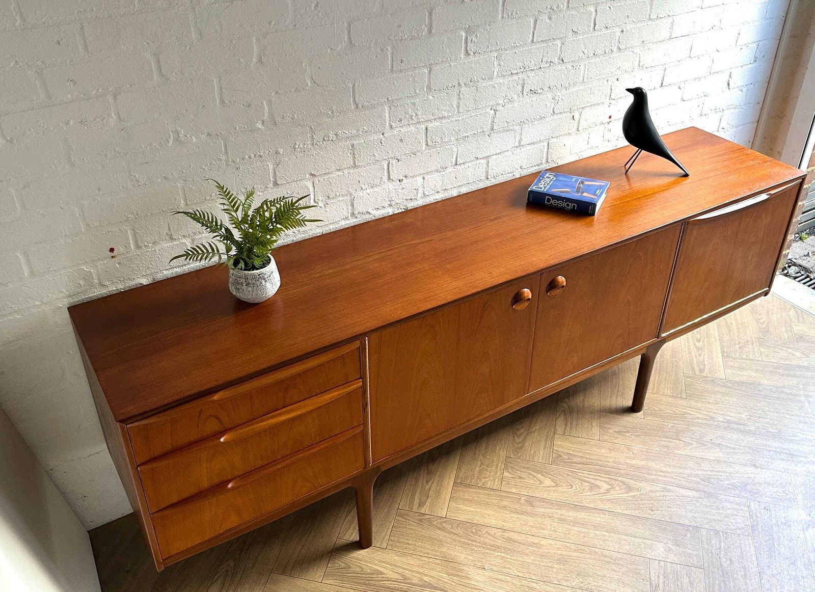 McIntosh Of Kirkcaldy ‘Dunfermline’ 1960’s Teak Sideboard Refinished Mid Century photo for sale