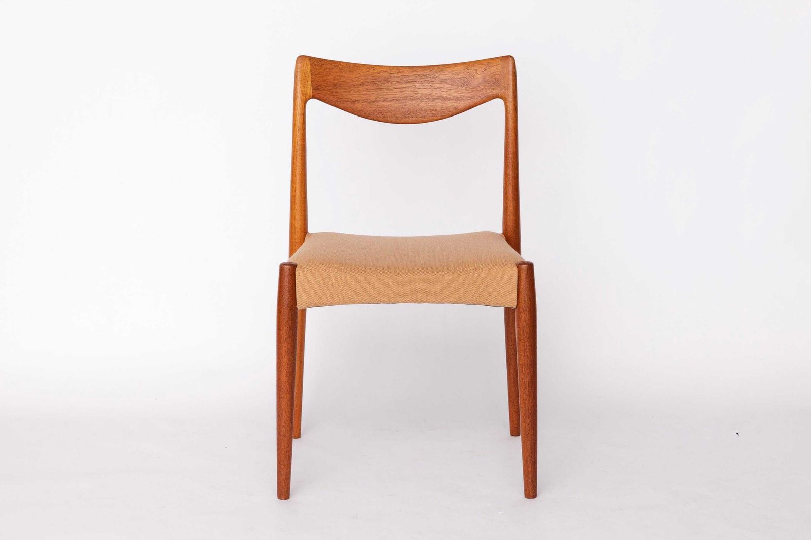 Pair Of Bambi Dining Chairs By Rastad & Relling For Gustav Bahus, Norwegian 1960s Mid Century Teak Chairs photo Furniture