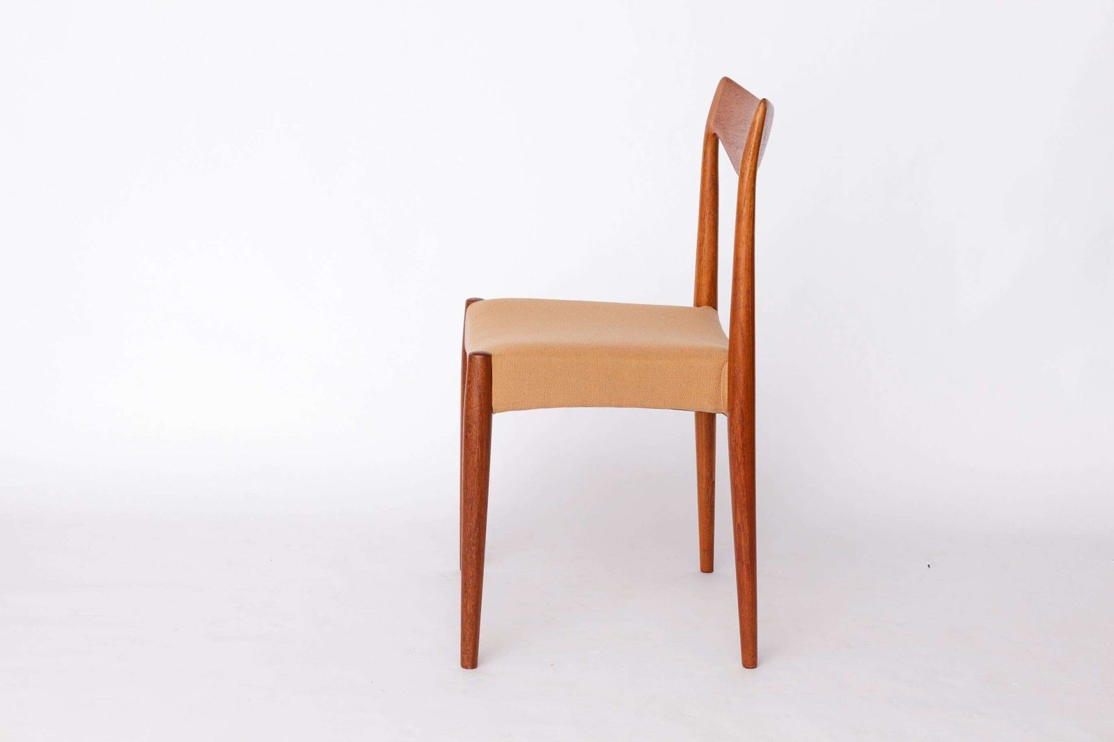 Pair Of Bambi Dining Chairs By Rastad & Relling For Gustav Bahus, Norwegian 1960s Mid Century Teak Chairs photo buy