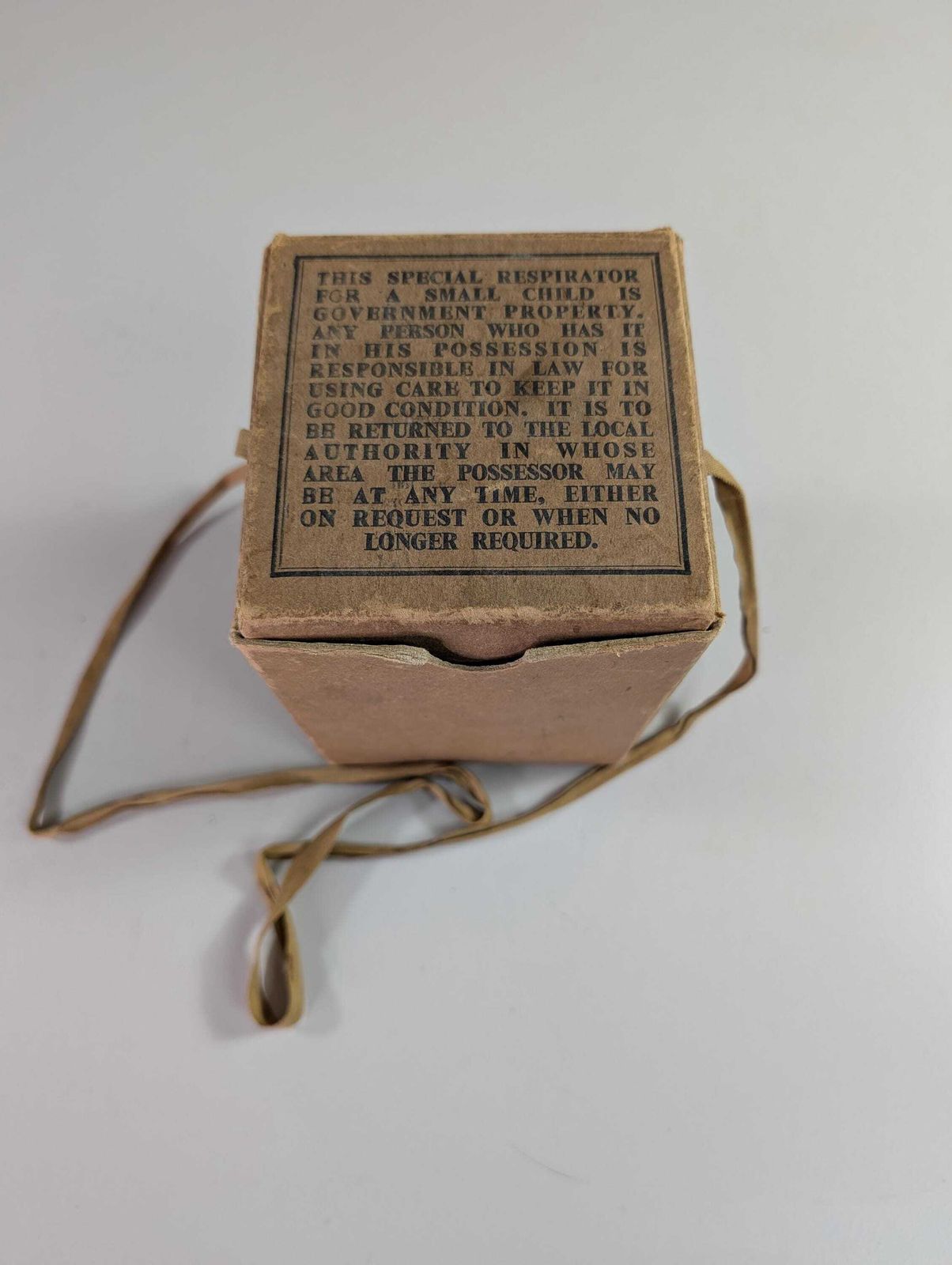 photo buy Ww2 Children's Gas Mask Respirator 'Mickey Mouse', Boxed With Very Rare Instructions, British 1941
