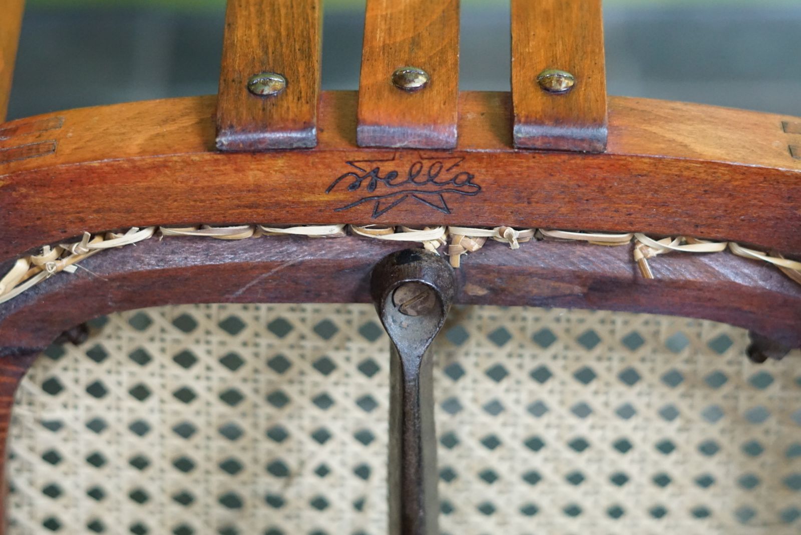 225.0 A French Swivel Office Chair, 1940s photo