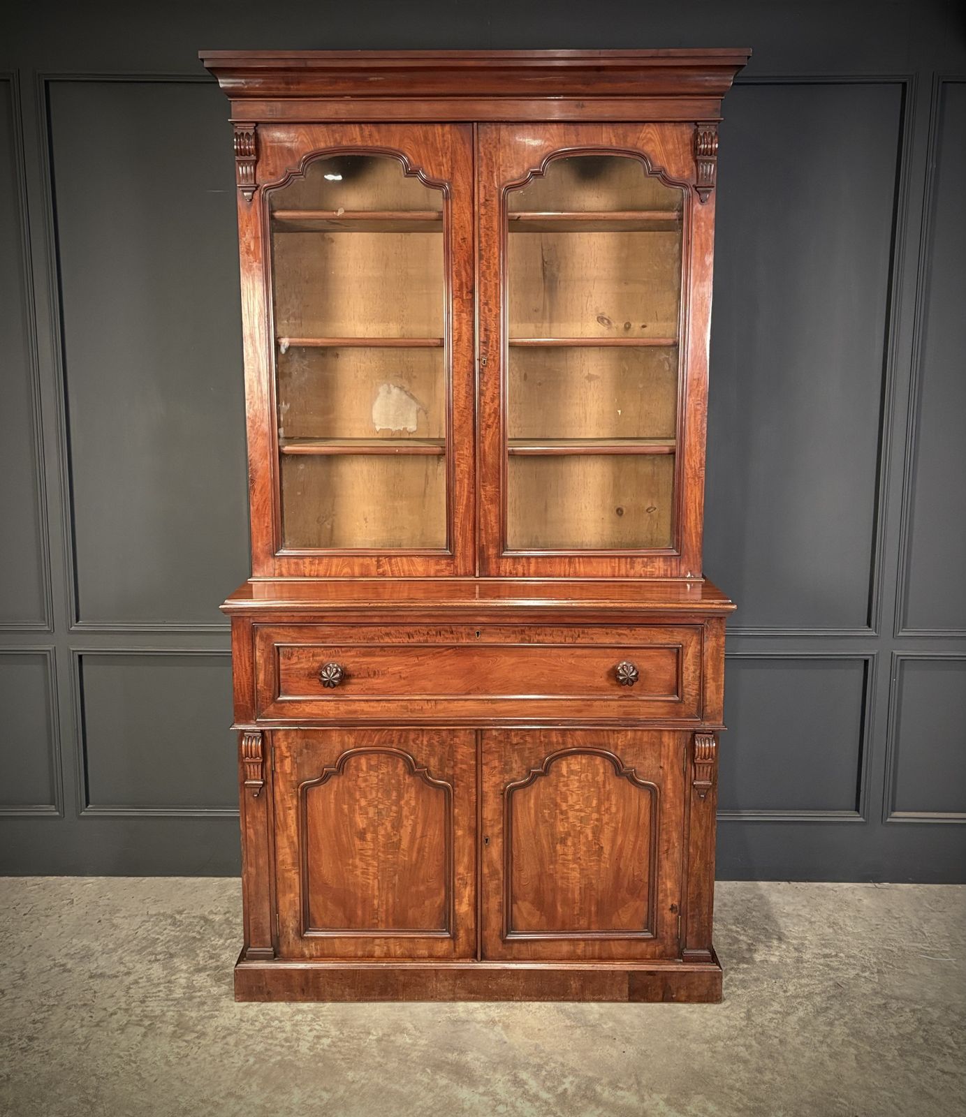 Victorian Mahogany Secrétaire Bookcase photo furniture