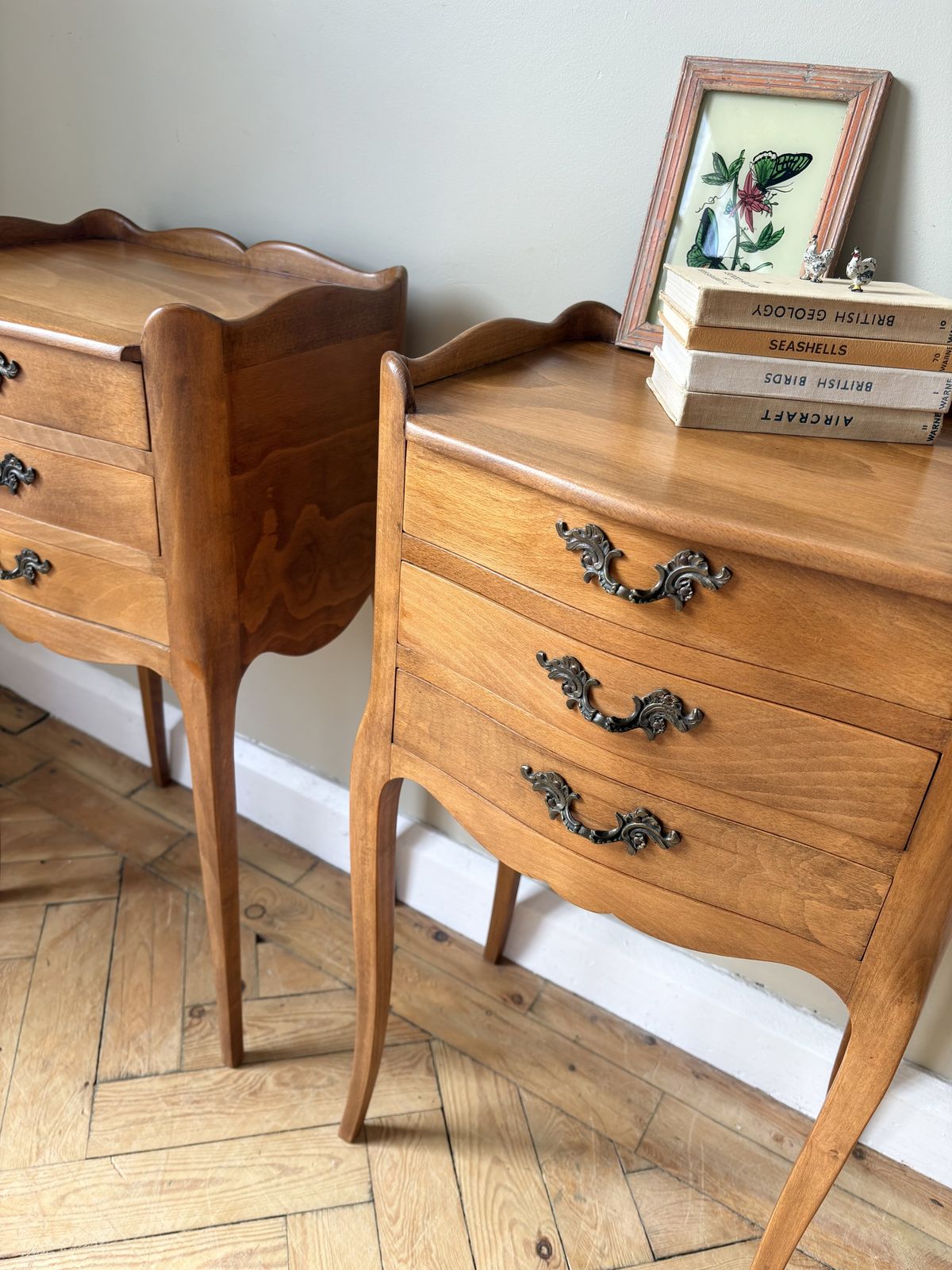 Antique French  Louis XV Pair Of Bedside Tables photo 900.0