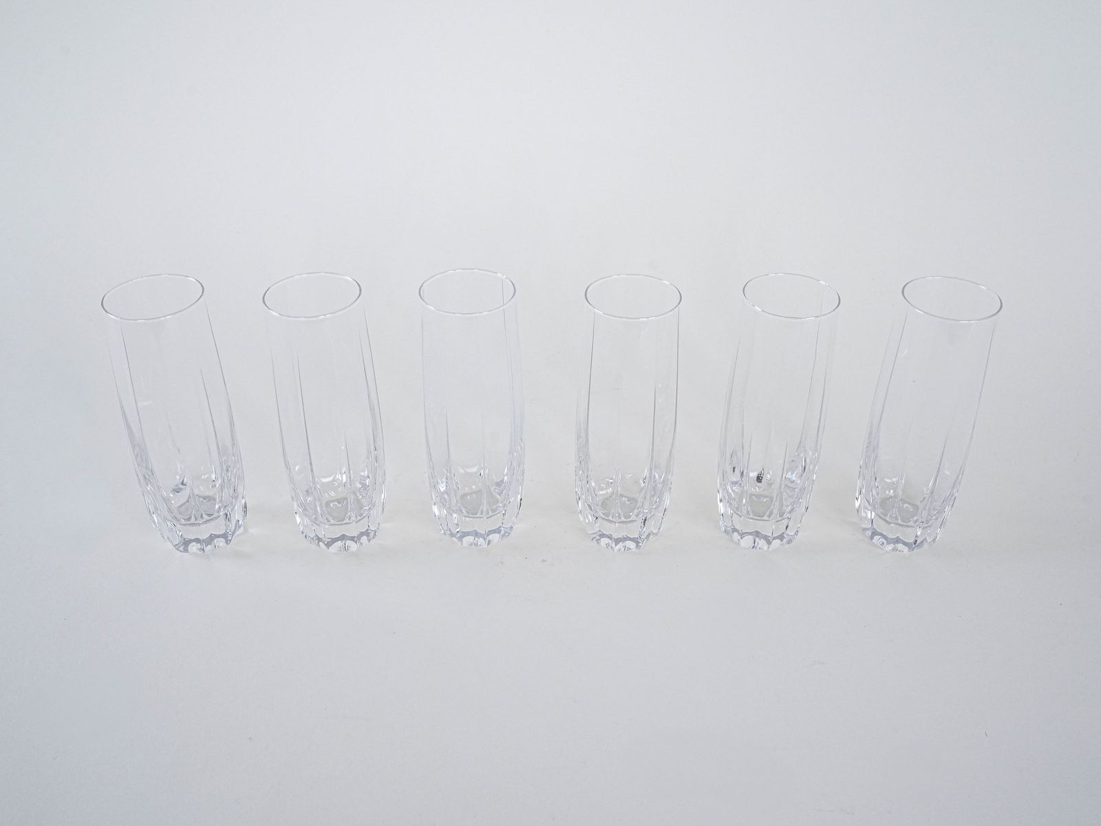 Set Of Six Glasses, Italian Design, 1960s, Made In Italy photo 259.0