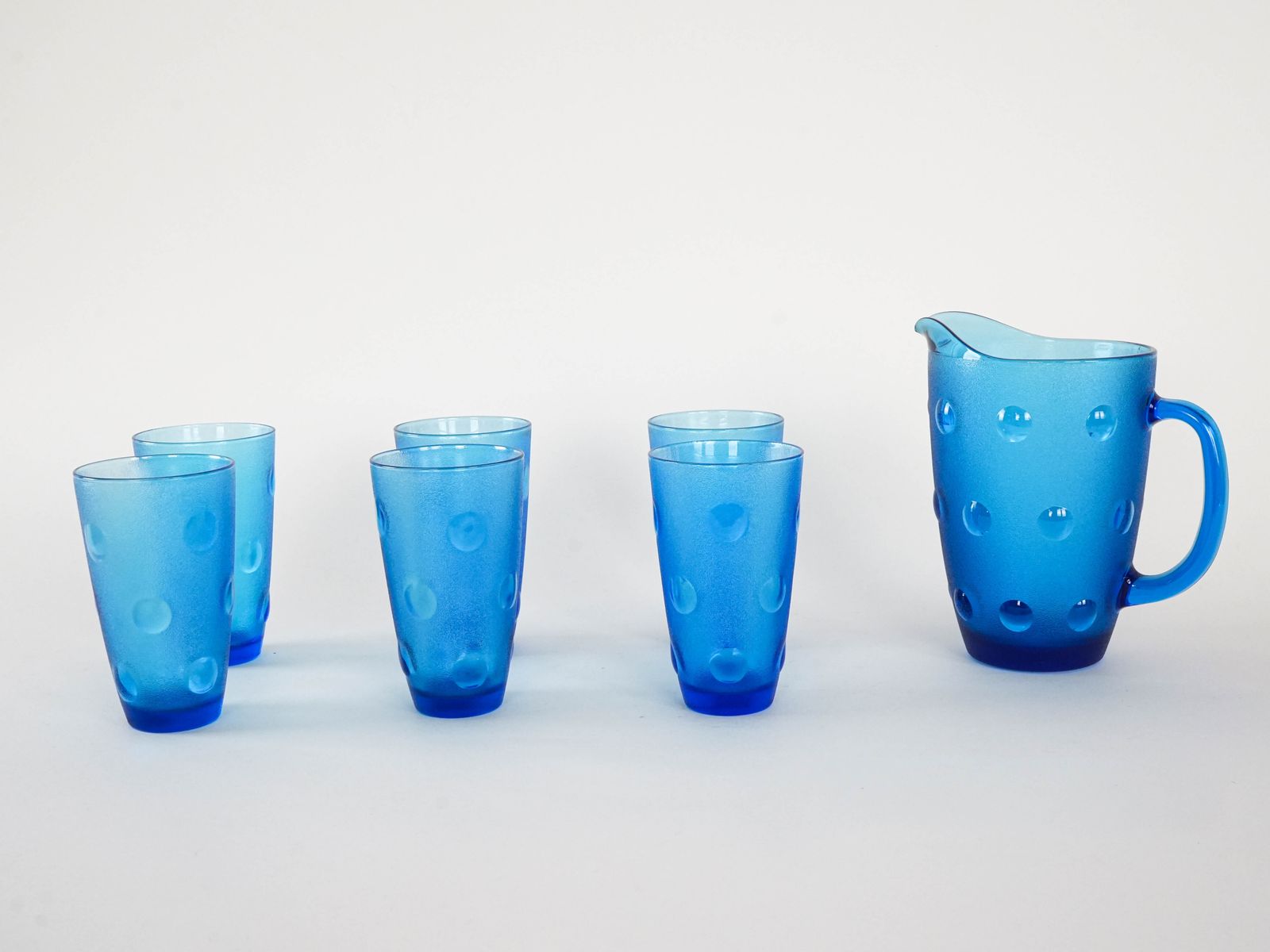 Set Van Karaf En Glazen, Italiaans Design, Jaren 1970, Made In Italy photo for sale