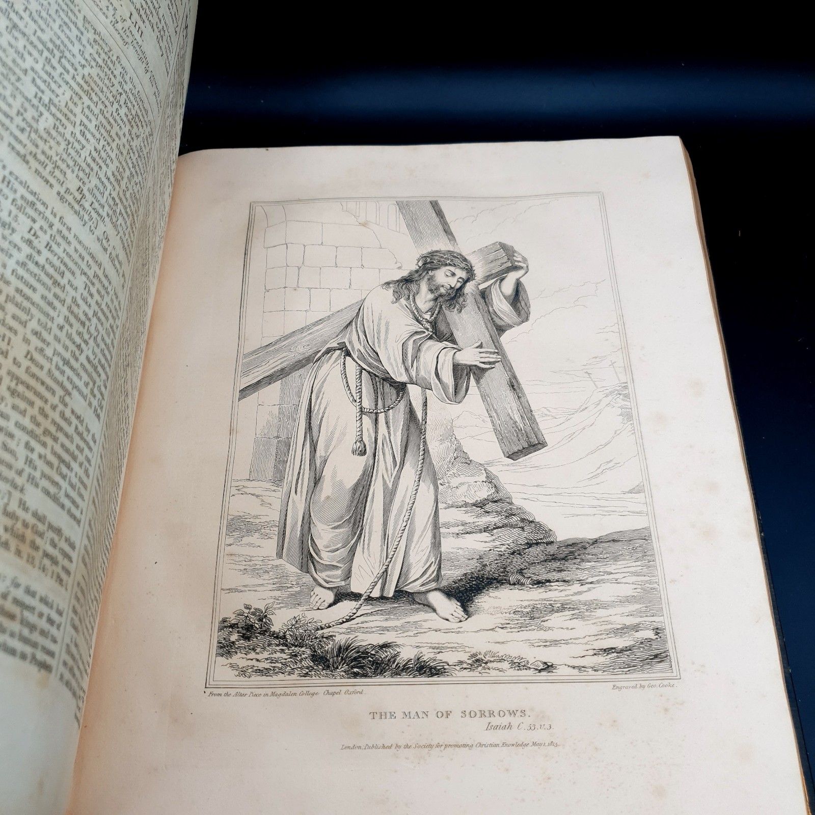 photo vintage 1817 D’oyly & Mant Holy Bible 1st Ed 3 Vol Set Quarto Oxford Clarendon Press