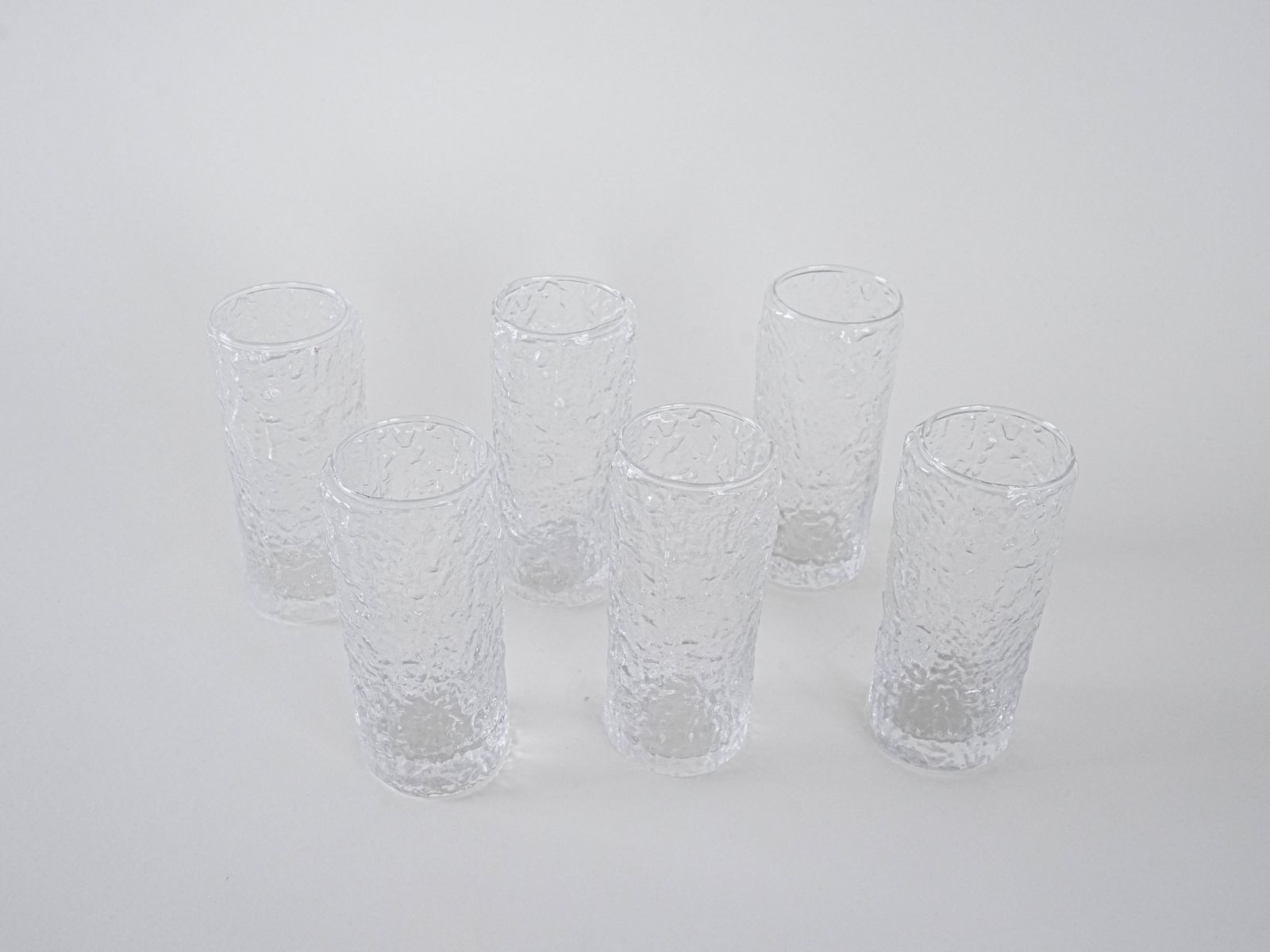 Set Of Six Glasses, Italian Design, 1970s, Made In Italy photo 279.0
