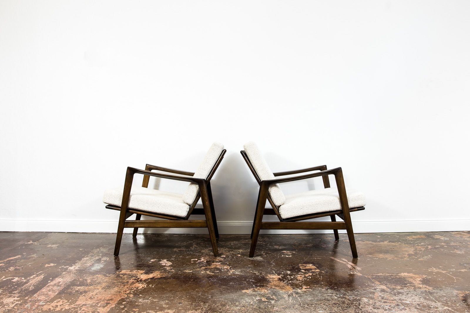 Mid Century Modern Armchairs By Sfm, Poland, 1960s, Set Of 2 photo buy