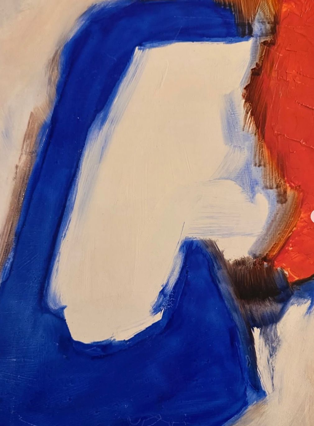 Oil On Board Abstract Painting By Lebanon/English/Italian Artist Pasquale Carenza photo for sale