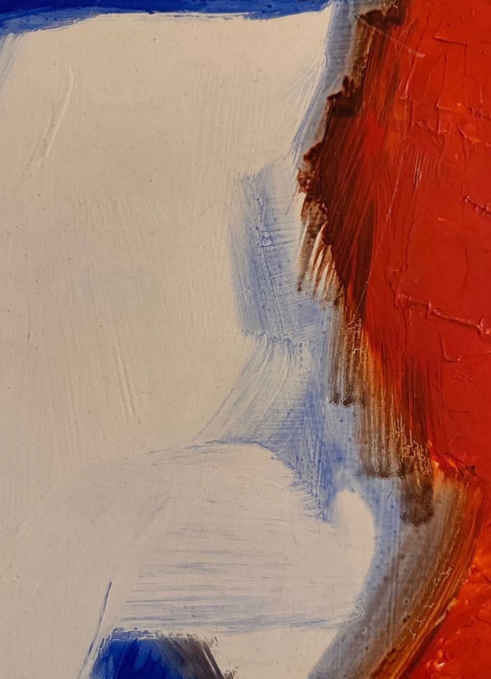 Oil On Board Abstract Painting By Lebanon/English/Italian Artist Pasquale Carenza photo Art