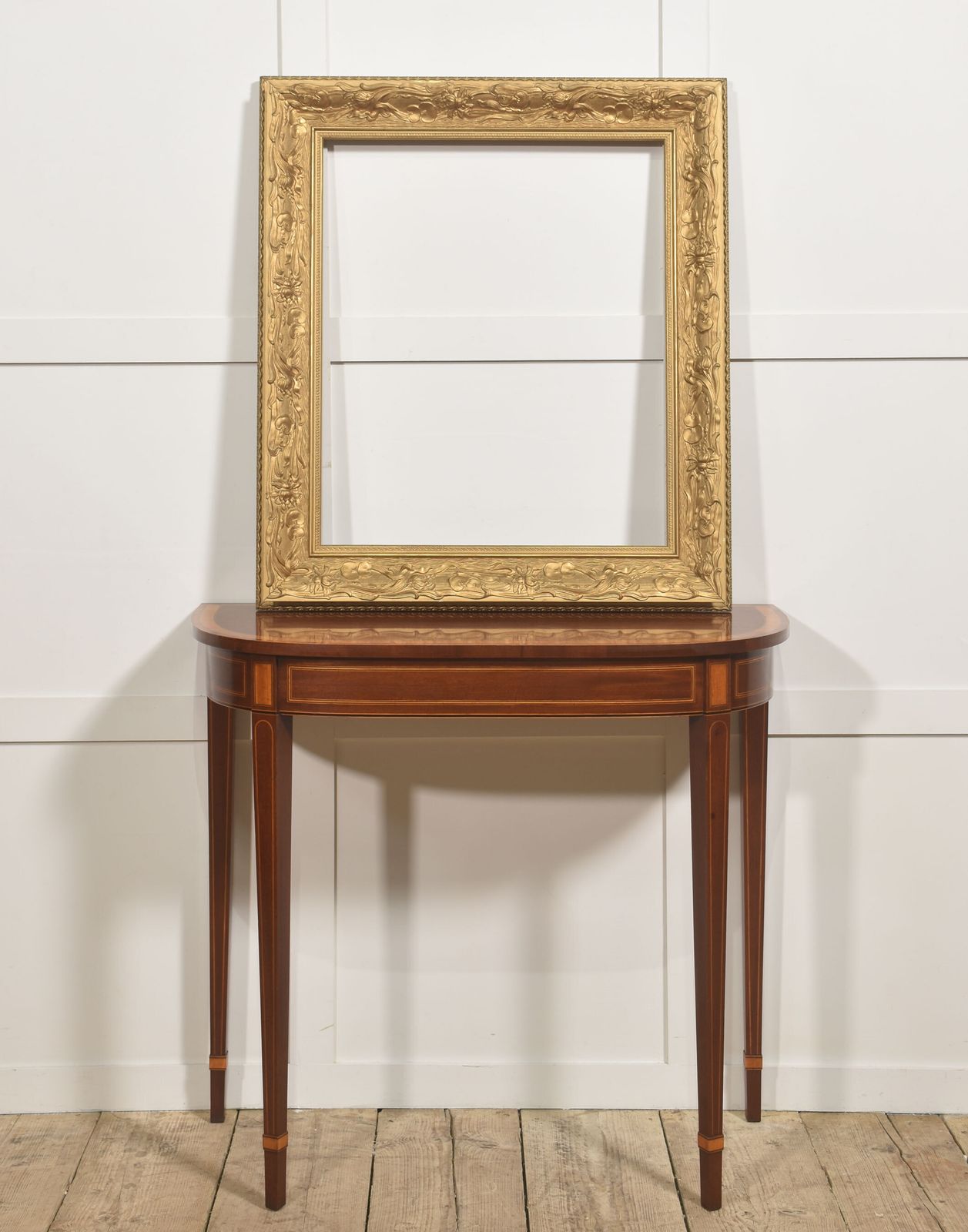 Large Art Nouveau Style Giltwood Picture Frame photo furniture