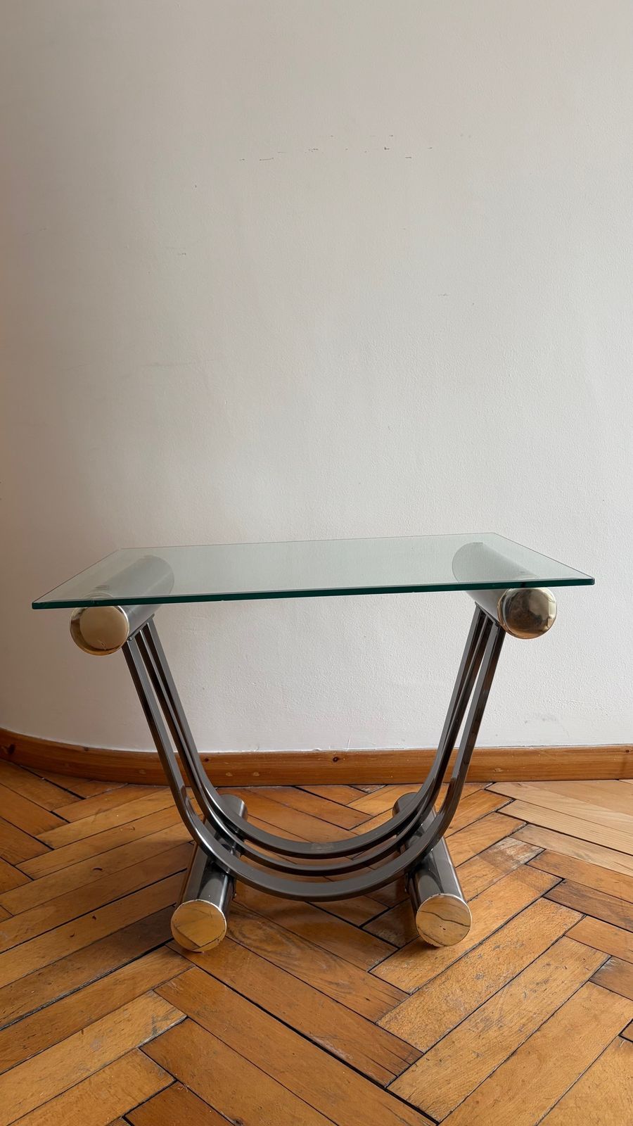 photo vintage Set Of 2 Tables From Dia   70's Art Deco Style