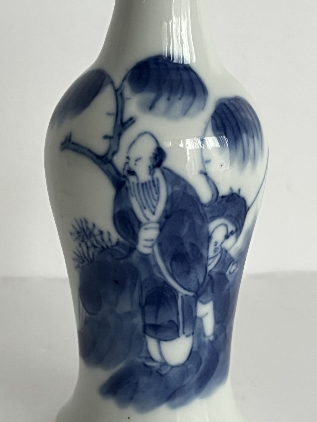 photo for sale Chinese Ming Small Vase Porcelain Wanli / Transitional  Possible Hatcher Wreck, Ca 1625 40