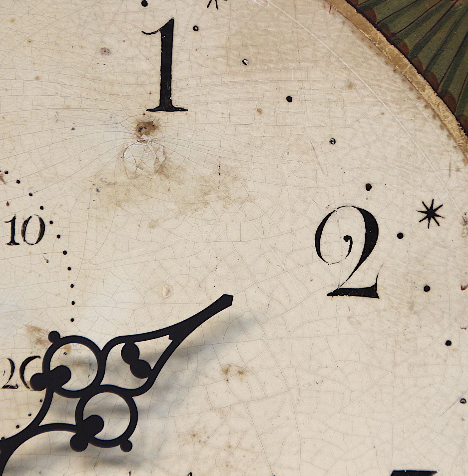 Original 18th Century Iron Grandfather/Longcase Clock Dial. Fully Guaranteed. London Timepiece photo buy