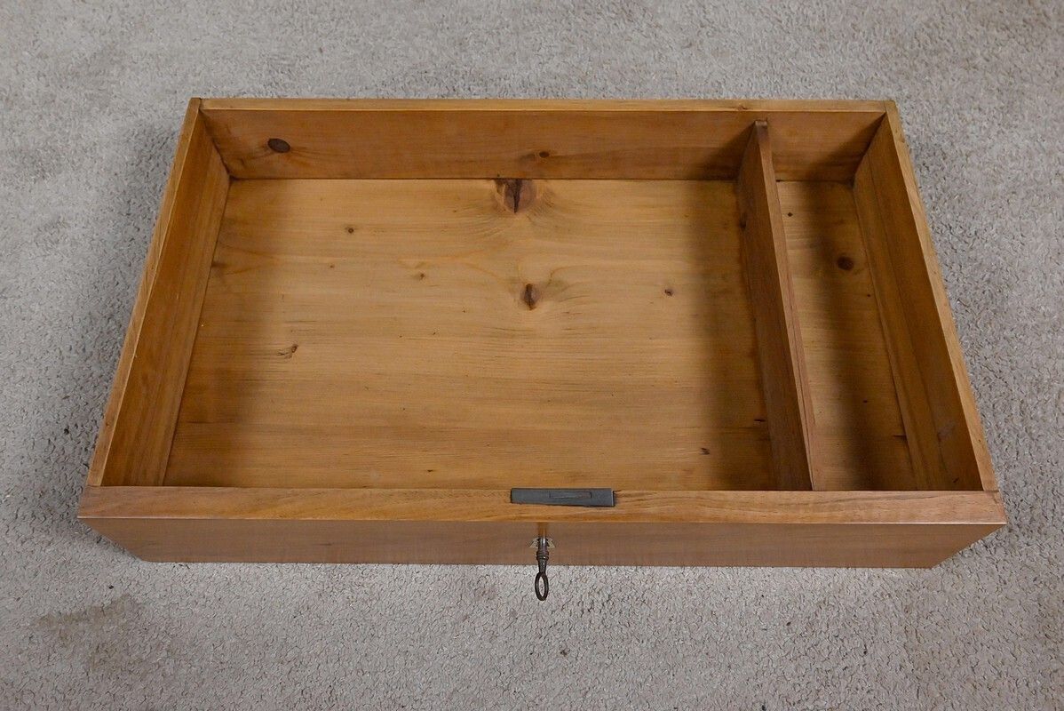 photo buy Small Walnut Console Table, Restoration Period – Early 19th Century