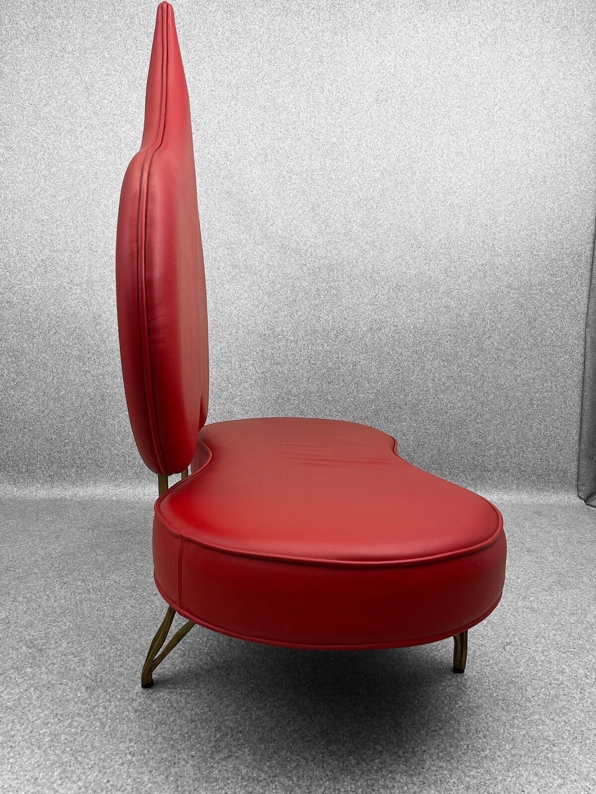 Furniture Sofa Italy Red Leather Fiammette Heart Bedroom By Domusnova photo