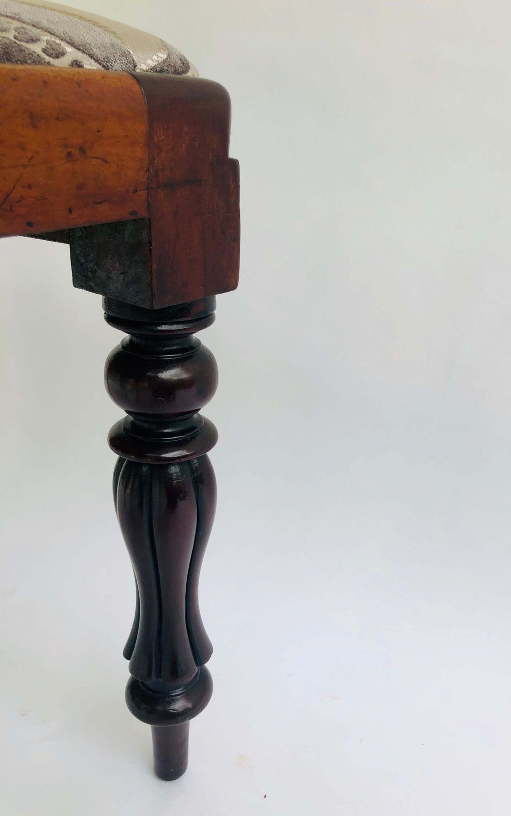 Quality Pair Of Antique William IV Carved Hardwood Side/Desk Chairs, Circa 1830 photo vinterior