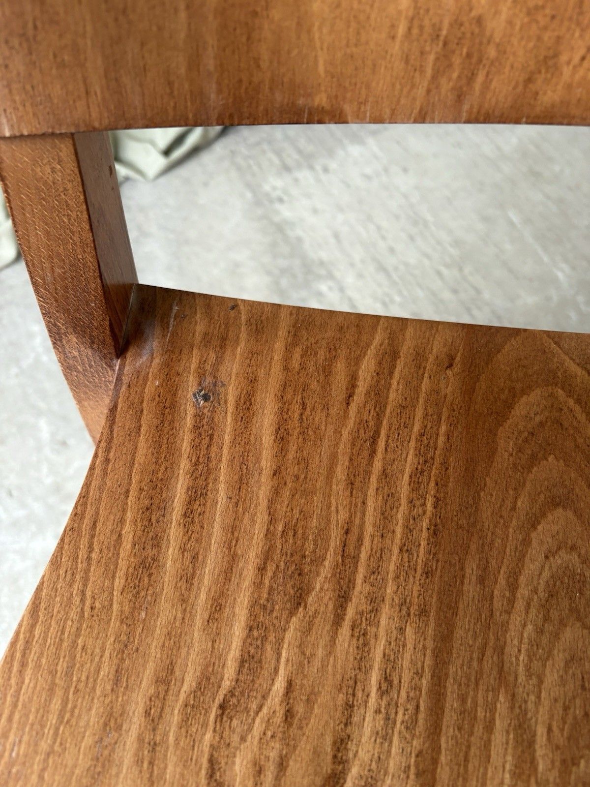 Vtg Mid Century Style Dining Desk Side Chair Scandi Danish Retro R1118 photo vintage