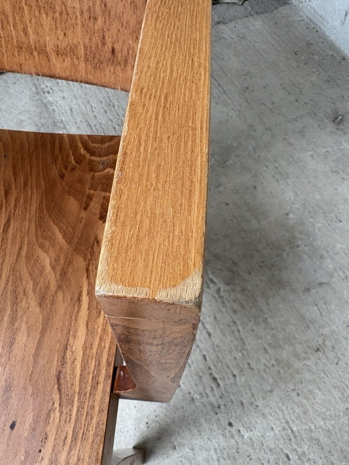 Furniture Vtg Mid Century Style Dining Desk Side Chair Scandi Danish Retro R1118 photo