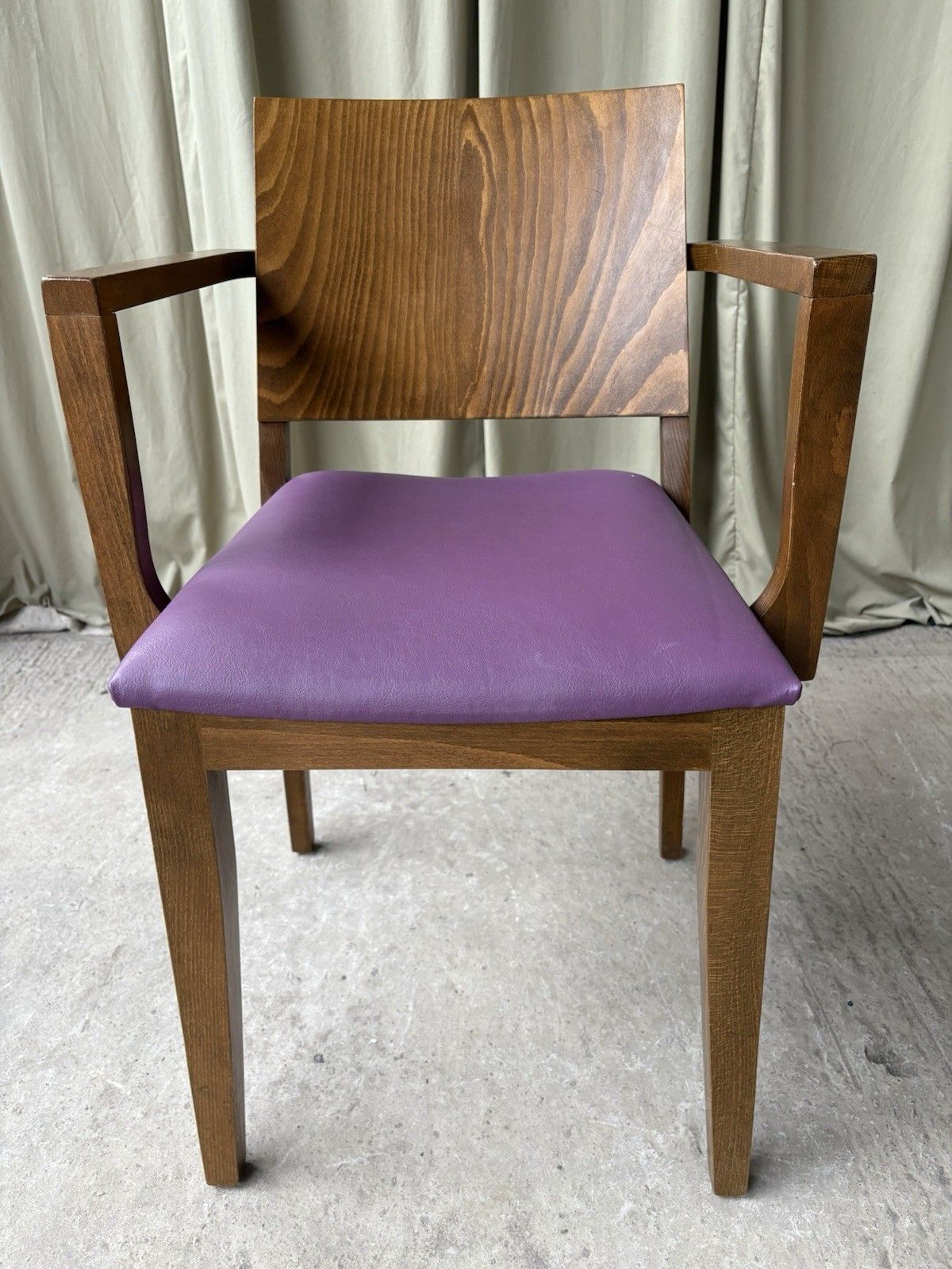 Vtg Mid Century Style Dining Desk Side Chair Scandi Danish Retro R1121 photo vintage