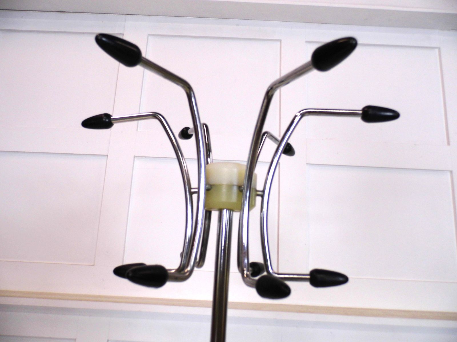 Vintage Hago Atomic Sputnik Metal Coat Hat Umbrella Stand 1960s photo for sale
