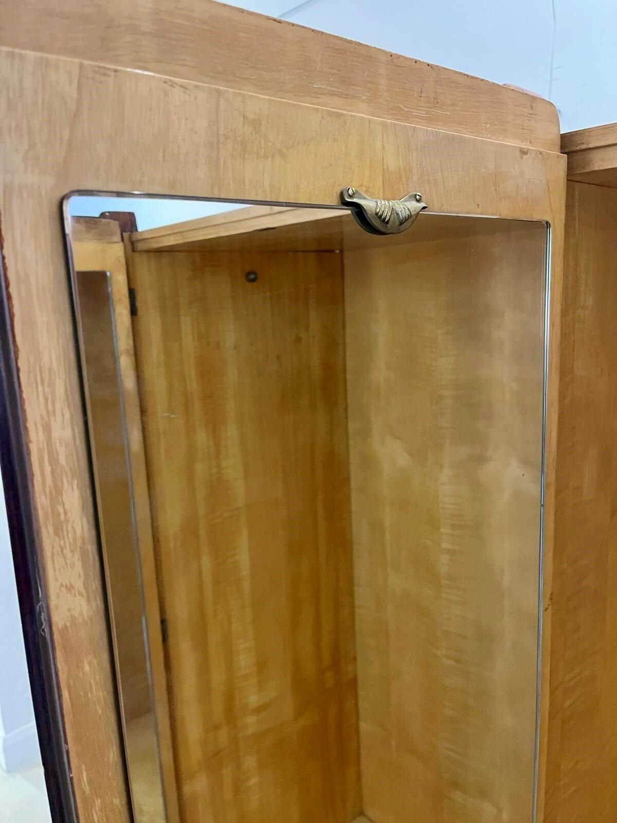 photo furniture Mid Century Italian Triple Wardrobe By La Permanente Mobili Cantù, 1950s