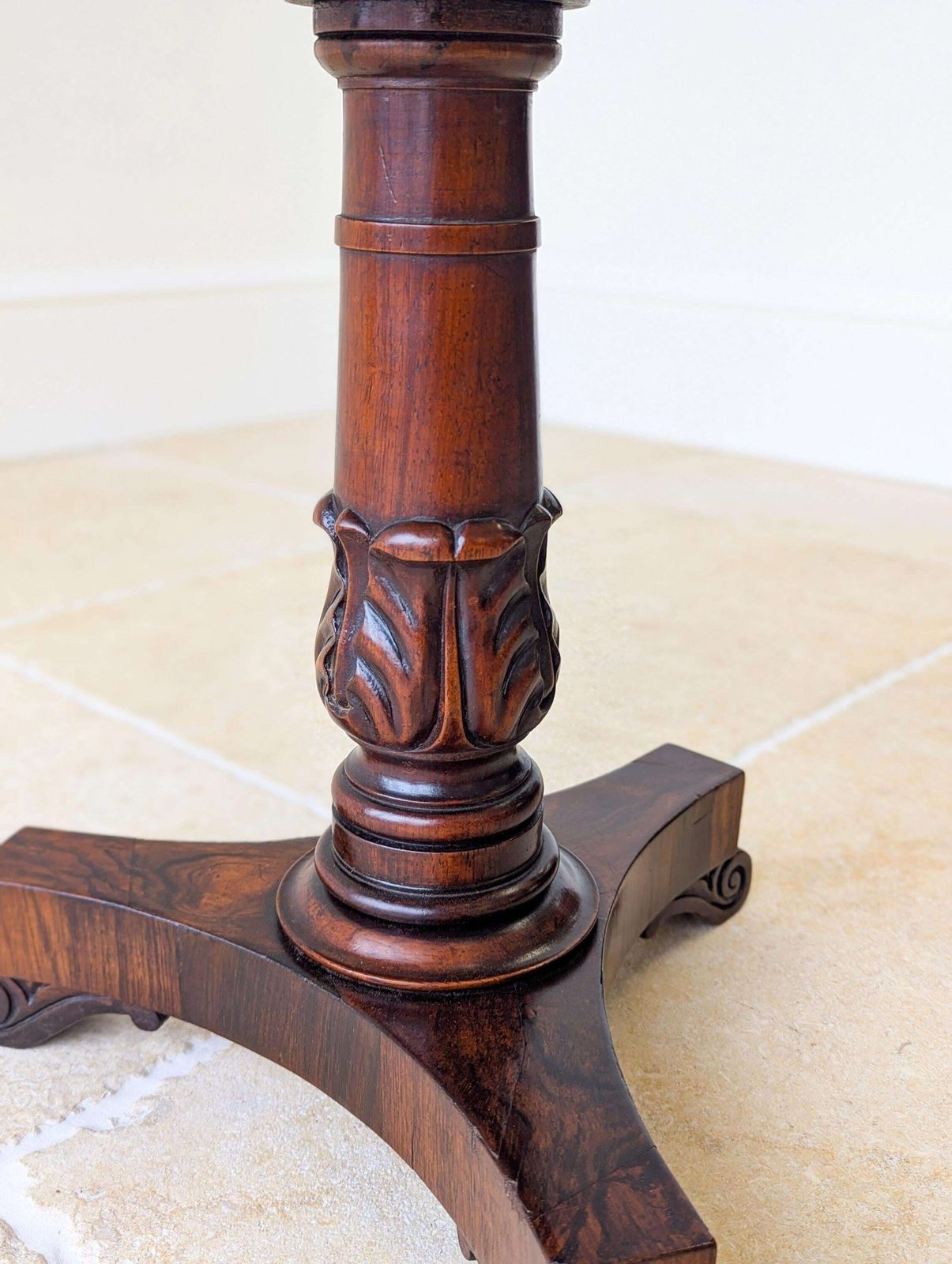 Antique William IV Rosewood Adjustable Piano Stool C.1830 photo furniture