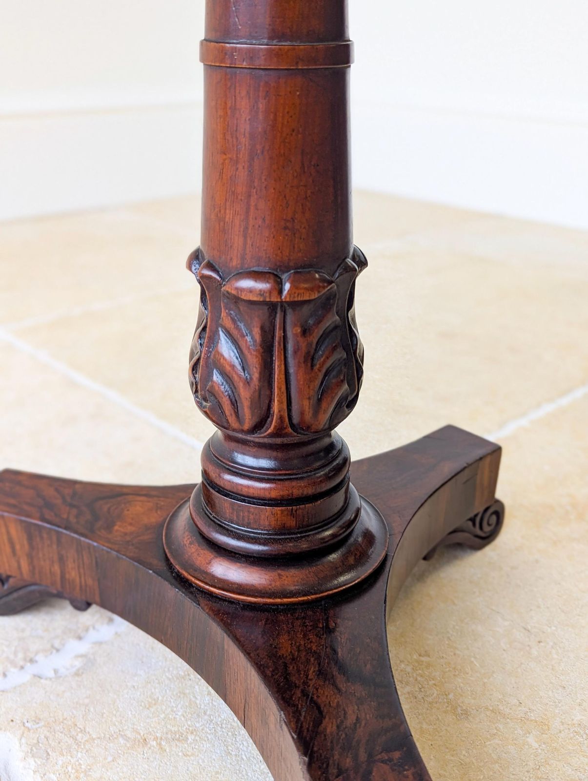 photo vinterior Antique William IV Rosewood Adjustable Piano Stool C.1830