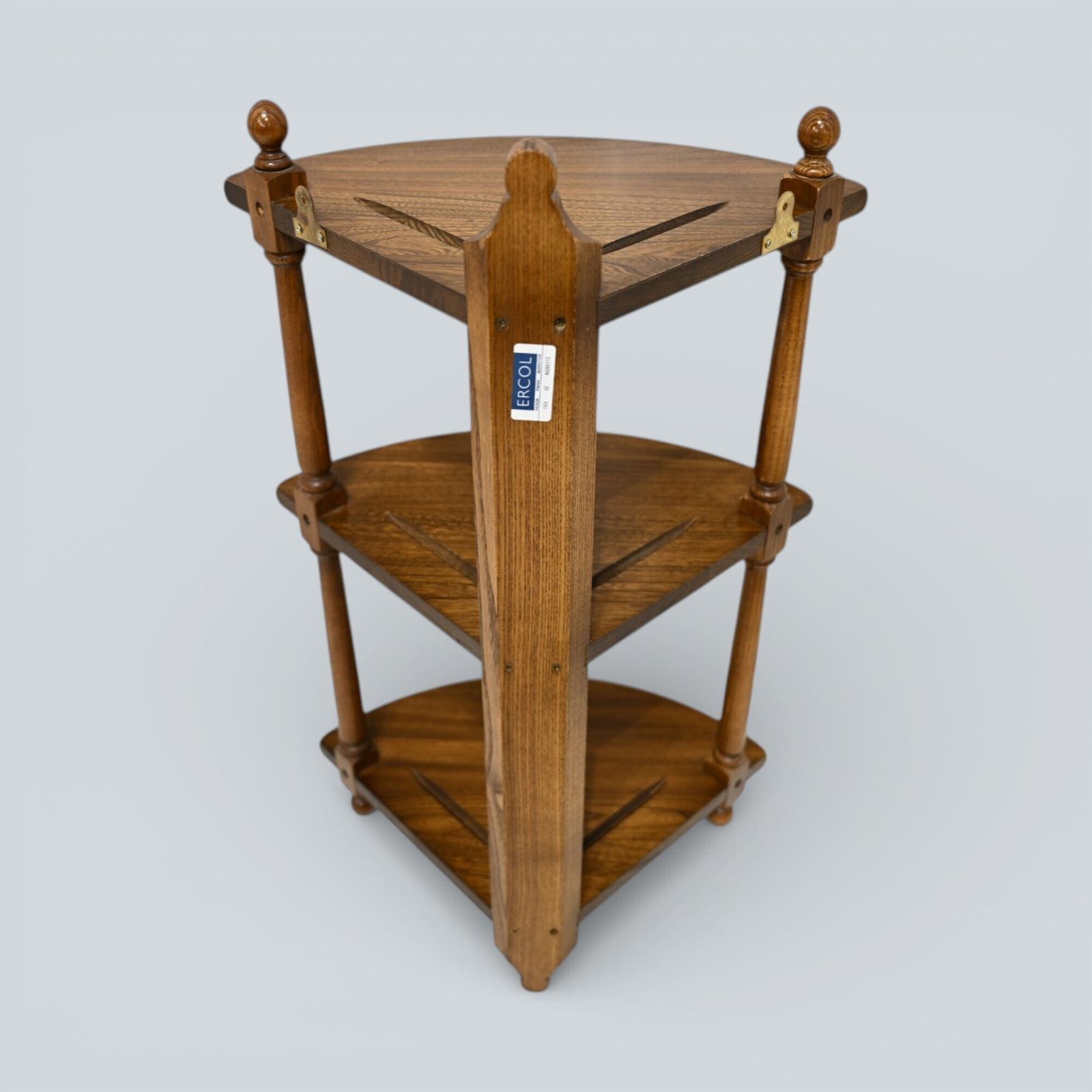 Furniture Ercol Hanging Corner Shelving Golden Dawn Finish #1104 Exc Free Uk Delivery photo