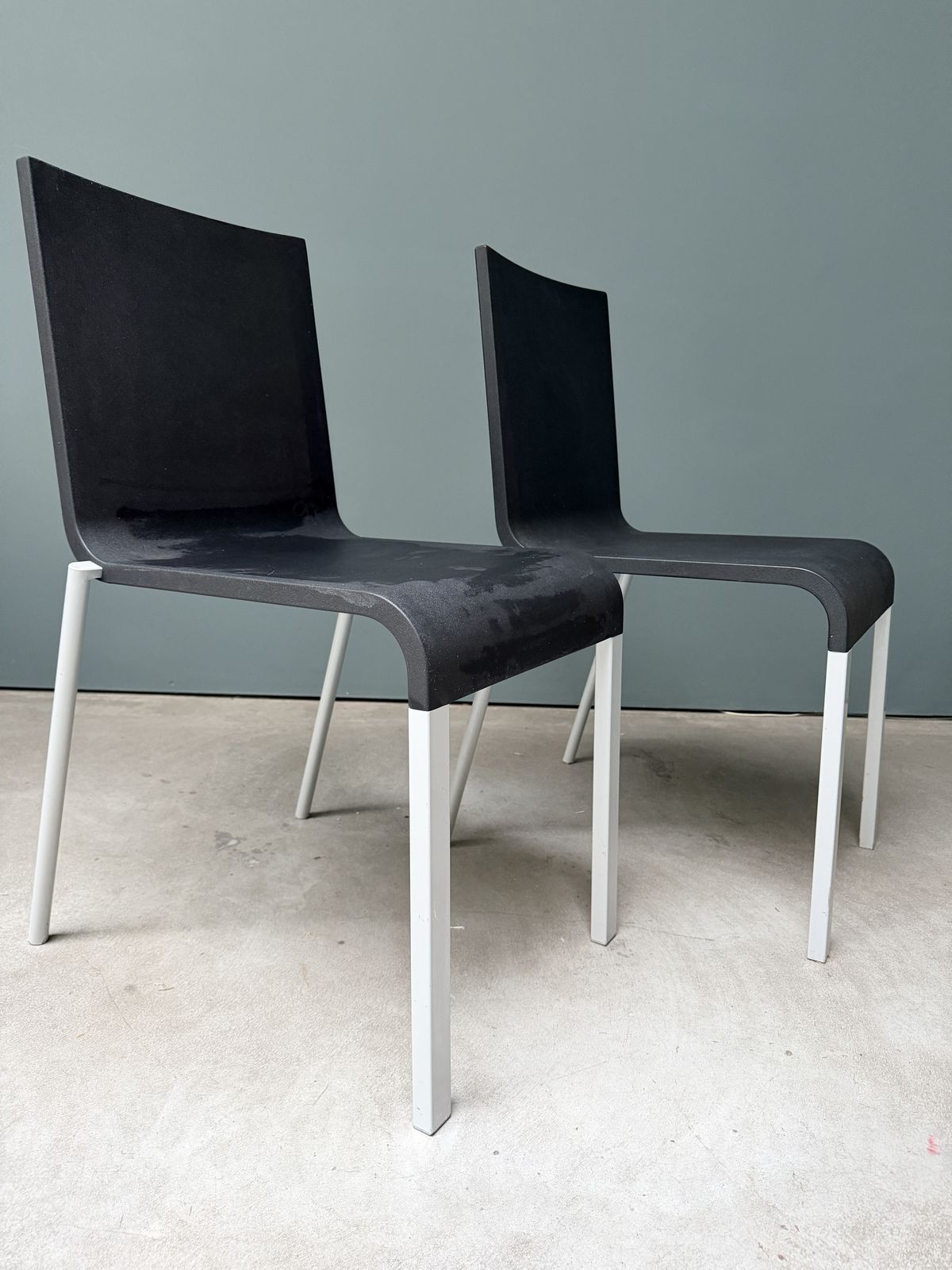 Vitra .03 Chairs By Maarten Van Severen (Sold As A Pair) photo furniture