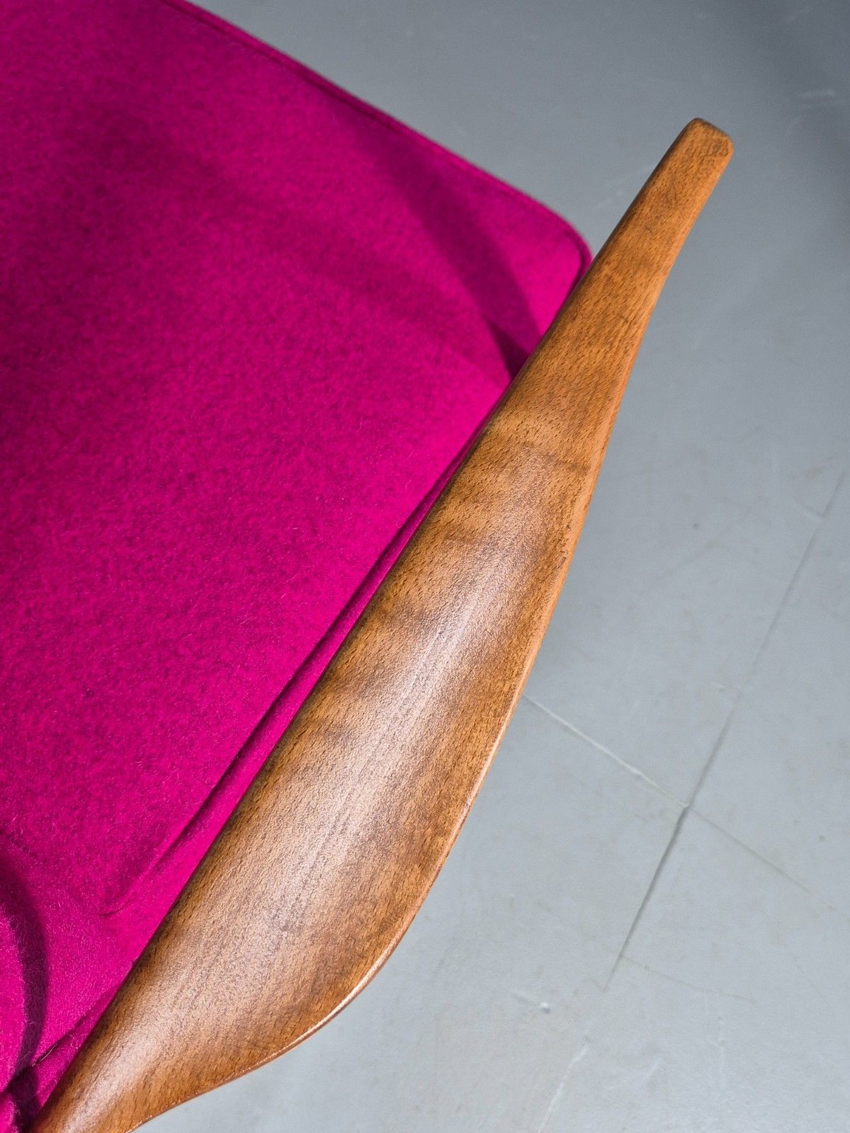 Vintage Mid Century Lounge Chair 1950s Swedish New Upholstery Eb11776 Mnor photo vintage