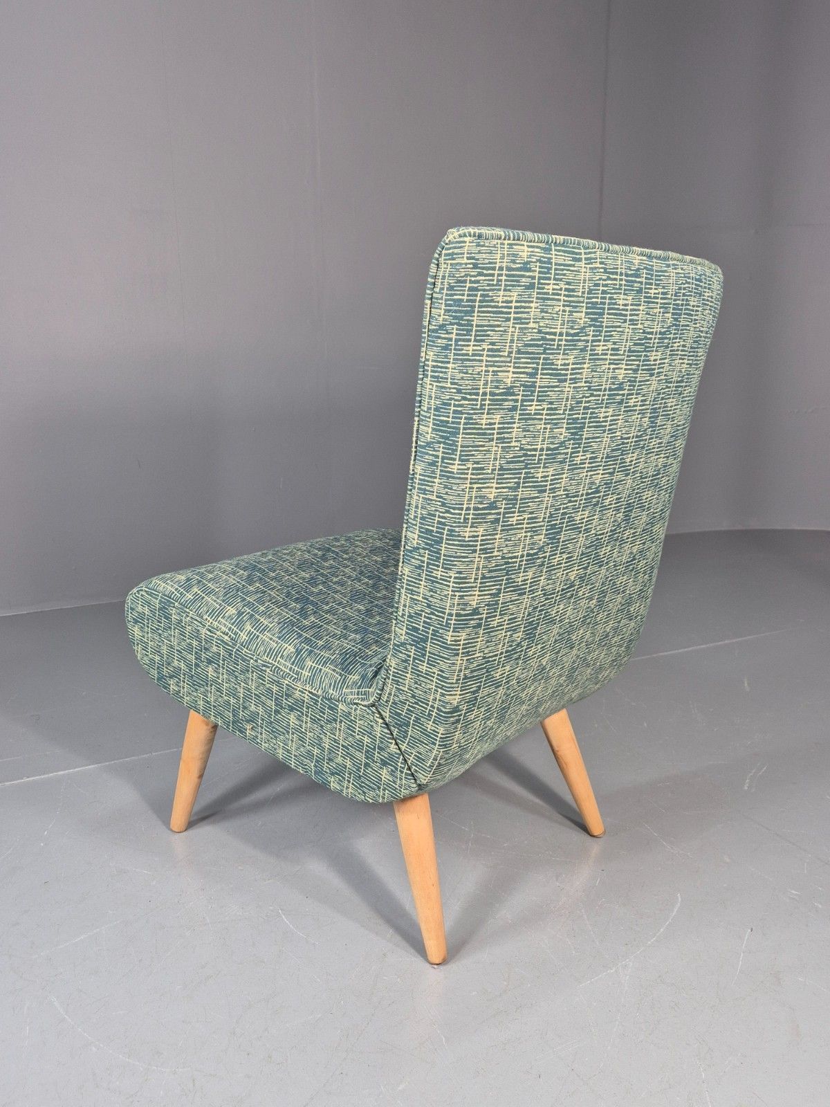 photo buy Vintage Swedish Retro Chair Newly Upholstered Hobby Chair Drawer Eb11084 Mnor