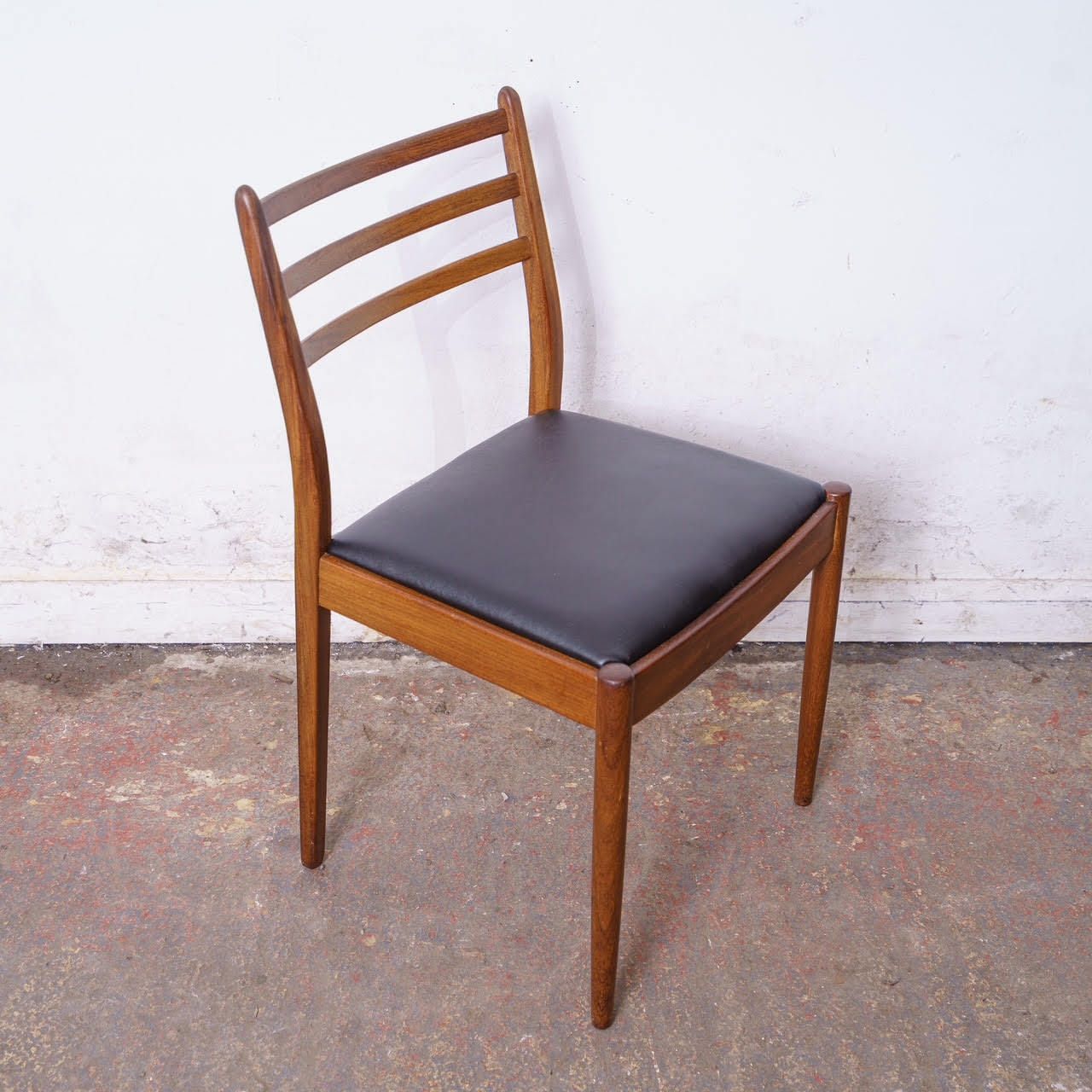 2 G Plan Mid Century Teak Dining Chairs, Newly Upholstered photo Furniture