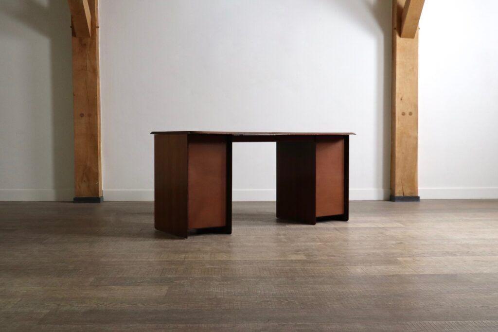 photo furniture Afra E Tobia Scarpa Artona Desk Maxalto Italy 1975