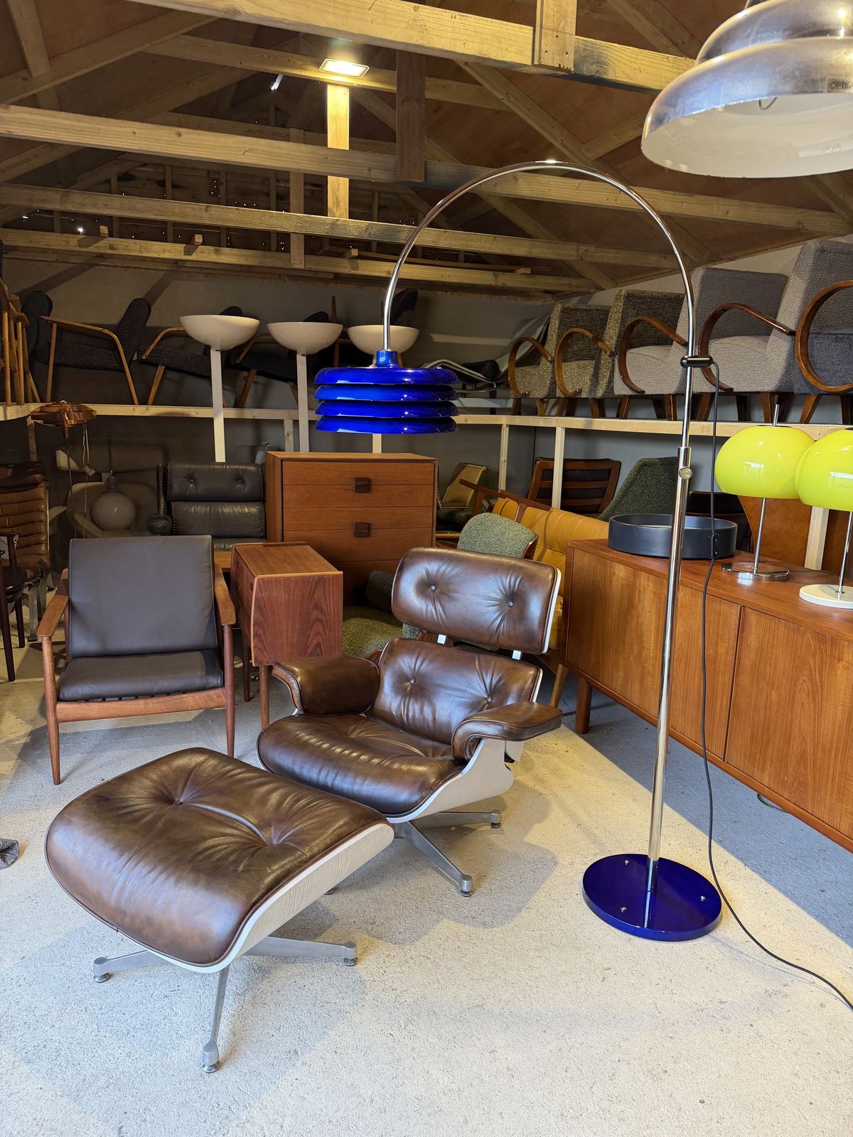 photo buy Mid  Century, Floor Lamp By Tamás Borsfay For Hungarian Craftsmanship Company, 1970s