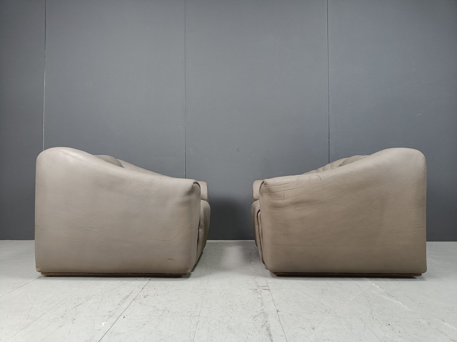 Pair Of Vintage Ds47 Armchairs By Desede, 1970s photo buy