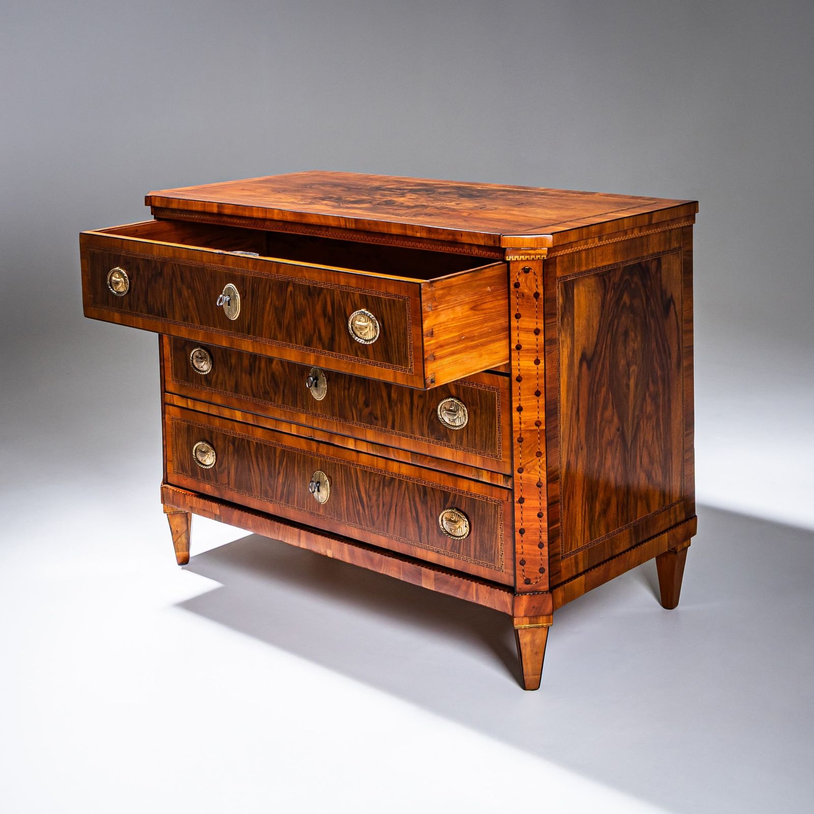 Neoclassical Chest Of Drawers (Zopfstil), Dresden, Circa 1780 photo 5870.0