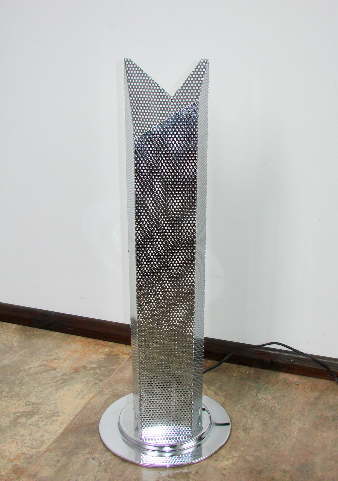 Modern 1980s Floor Lamp, Chrome, 62 Cm, E27 photo Lighting