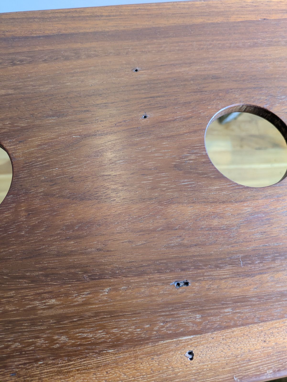 photo for sale Pair Of Exceptional 3.5m Afromosia Modernist Sanctuary Lights Attributed To John Clague, 1963