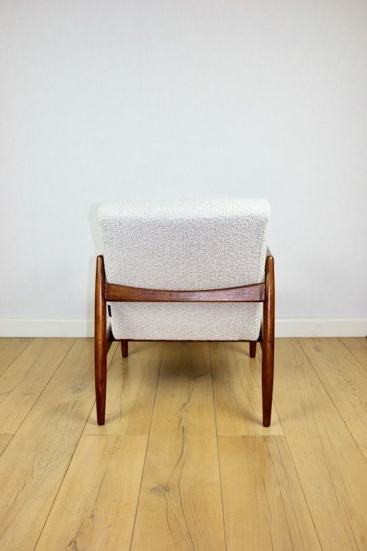 Gfm 64 Armchair, Designed By Edmund Homa From The 1970s, Ivory White   2 Pieces Available photo Furniture