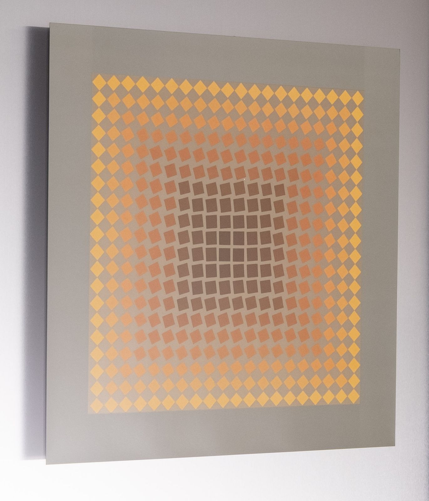 Victor Vasarely Heliogravure Print 1972 photo 560.0