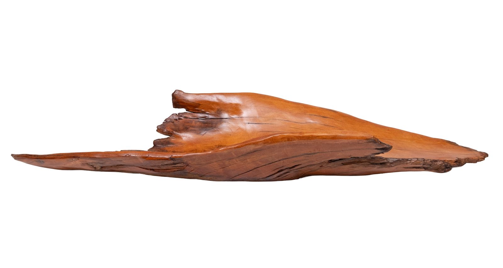 Large Hand Turned Birch Wood Fruit Bowl 1970s Alaska photo furniture