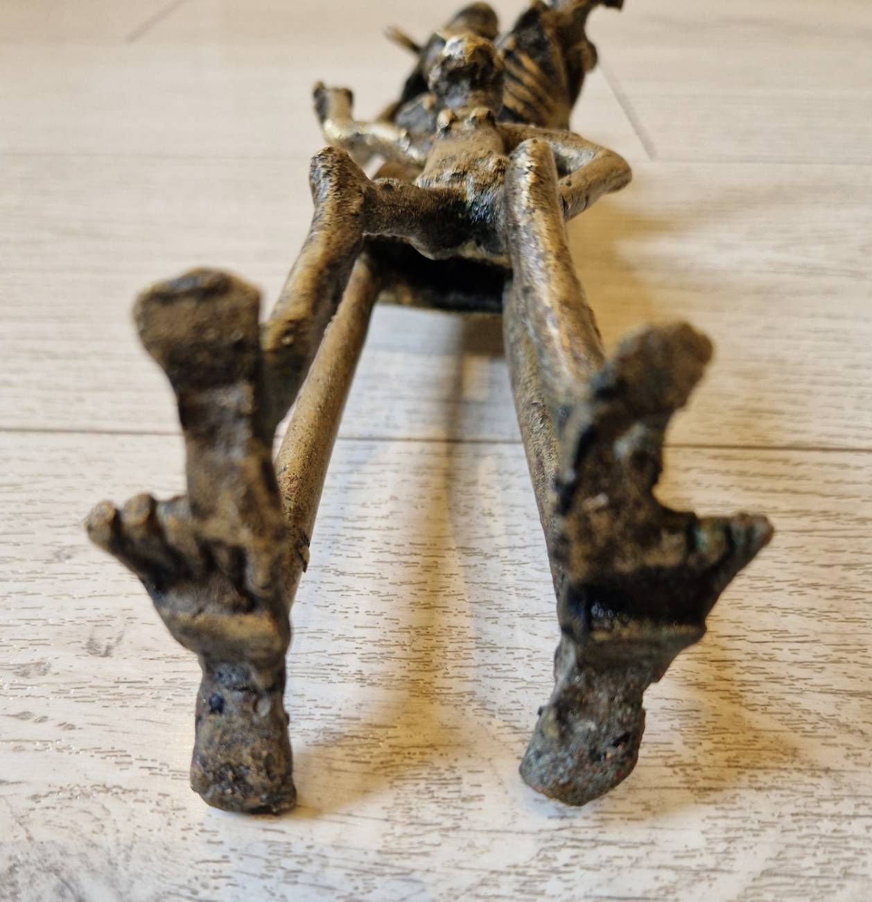African Bronze Tribal Art Brass Figurine photo buy