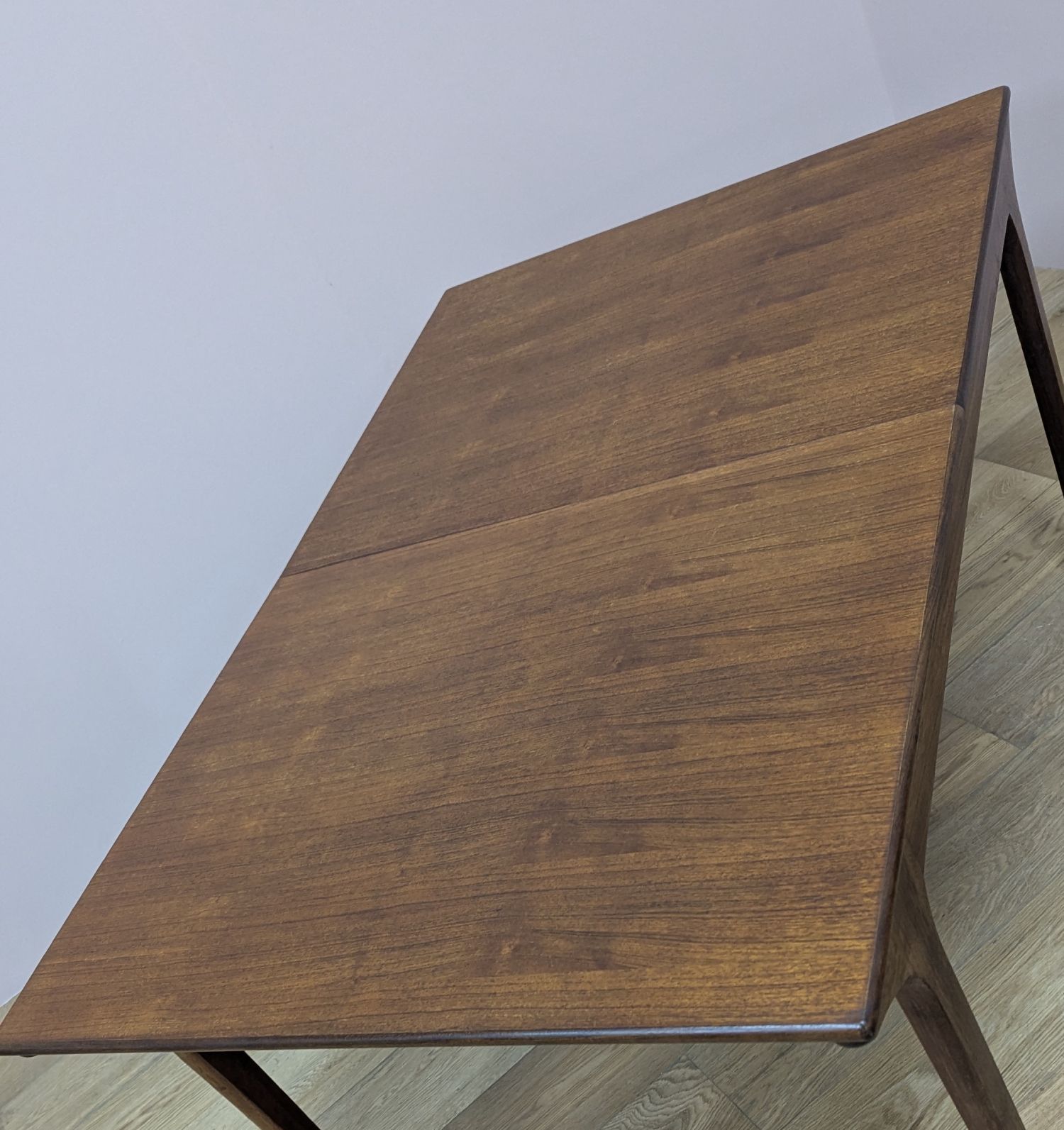 Midcentury 1960s Rectangular Extending Teak Dining Table By McIntosh photo 600.0