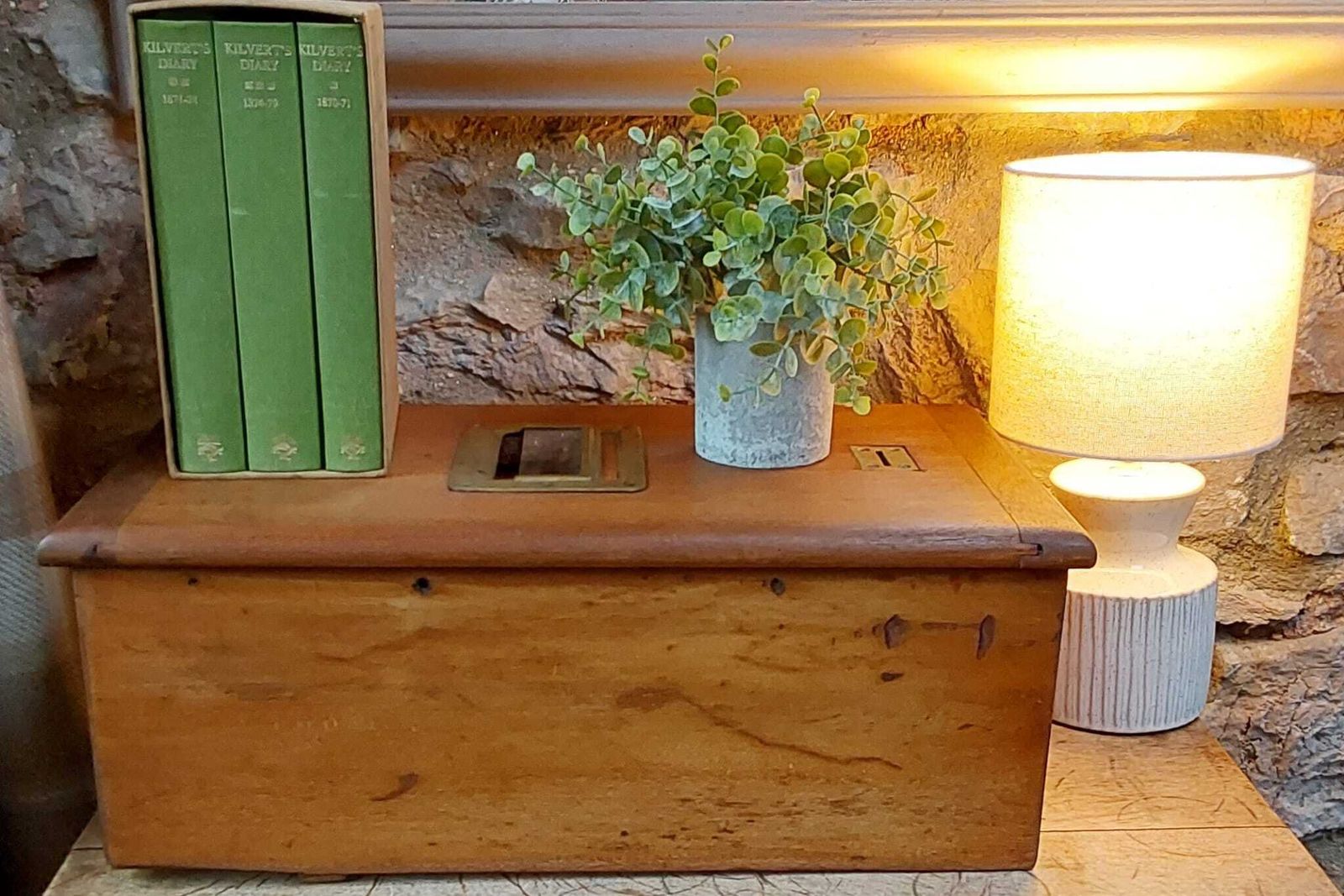 Antique Parnall And Sons Wooden Cash Box