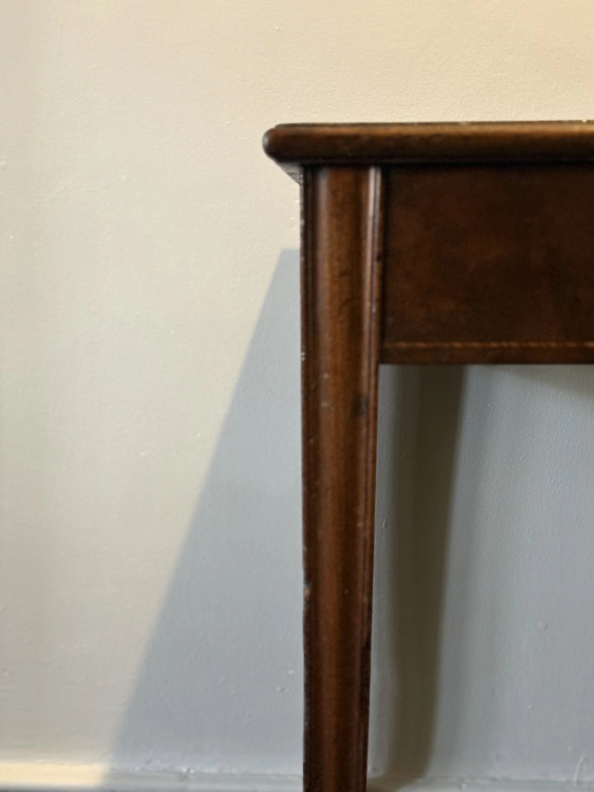 19th Century Mahogany Writing Desk / Console, France Circa 1870 photo for sale