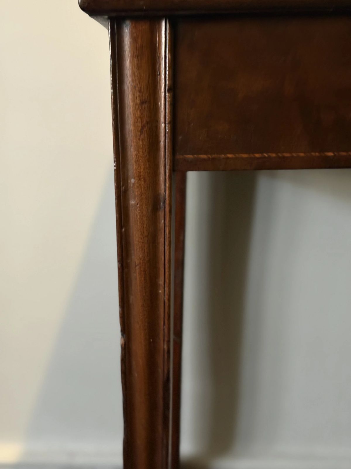 photo furniture 19th Century Mahogany Writing Desk / Console, France Circa 1870