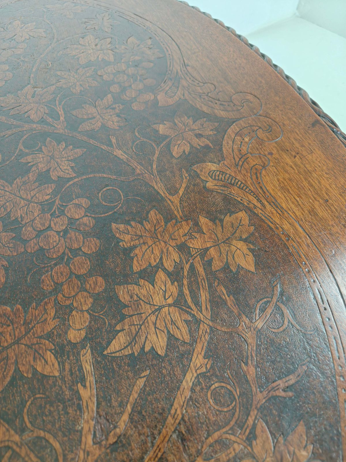 Black Forest Center Table By Matthijs Horrix For Horrix Den Haag, 1890s photo vintage