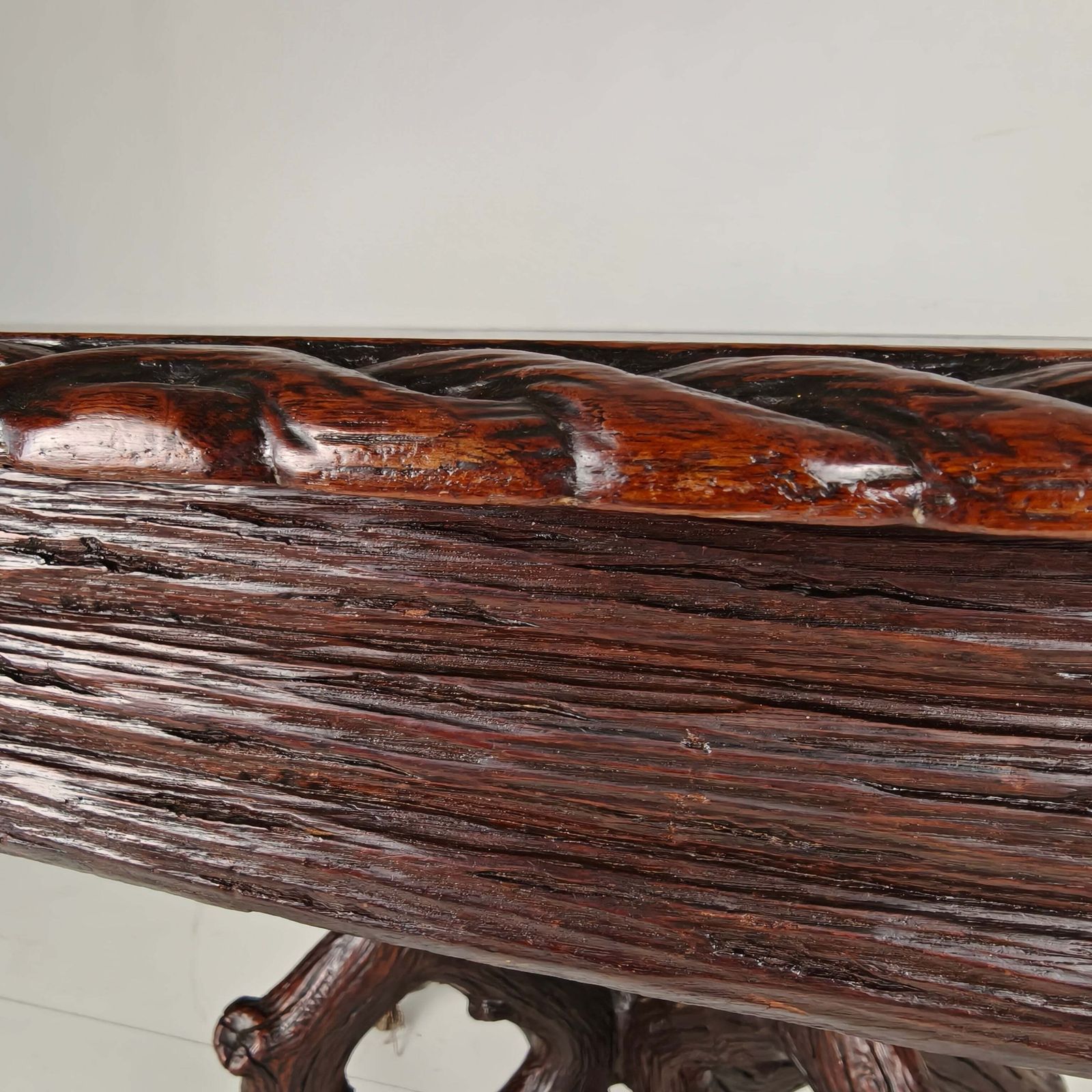 Furniture Black Forest Center Table By Matthijs Horrix For Horrix Den Haag, 1890s photo